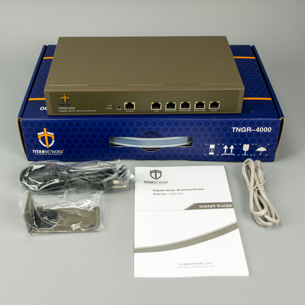 Titan Networx TNGR-4000 Dual WAN VPN Gigabit Router